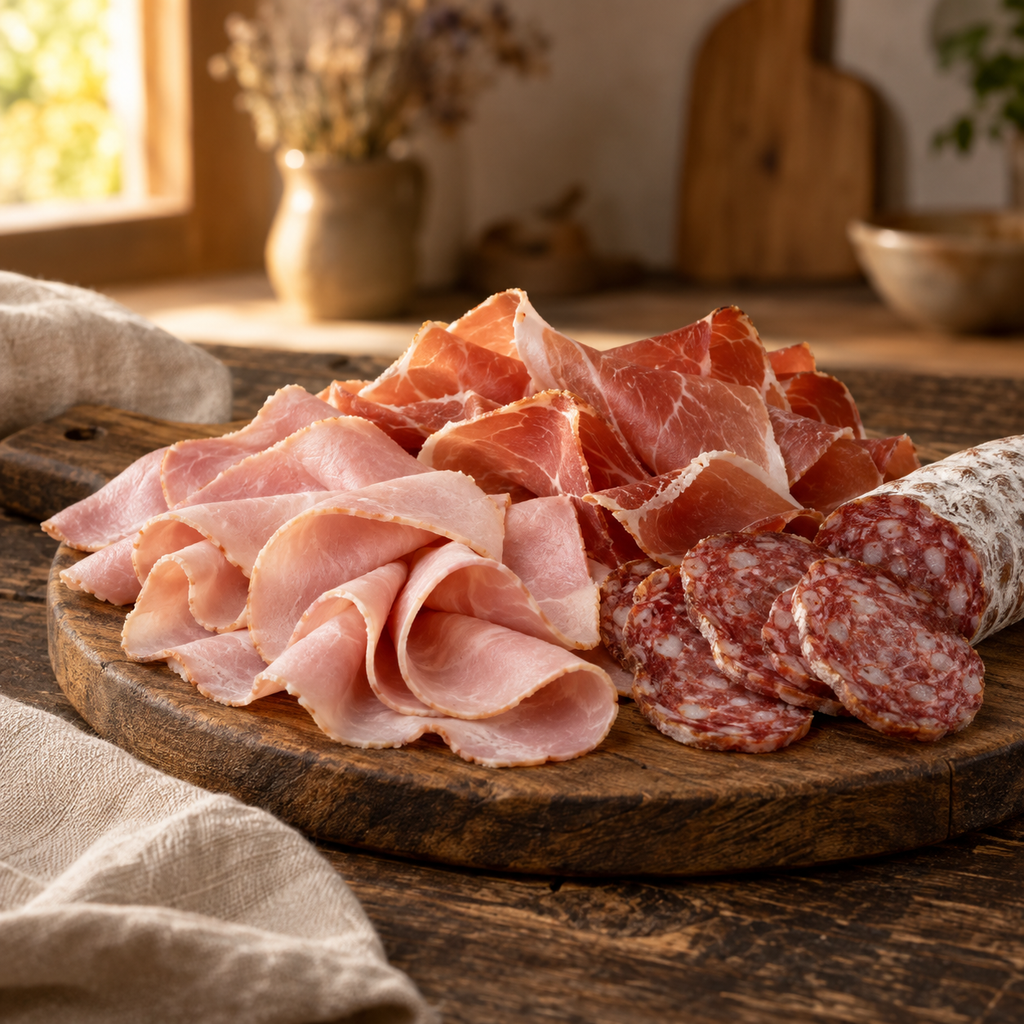 Plateau charcuterie (100 g par personne)