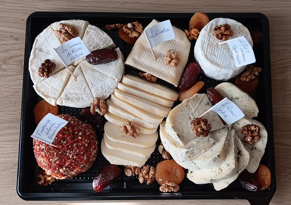 Plateau de fromages dessert
